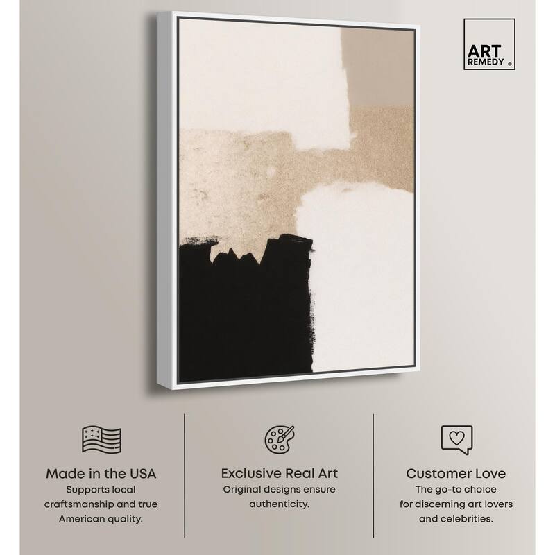 Earth and Ink I Canvas by Art Remedy