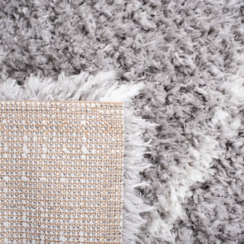 SAFAVIEH Handmade Flokati Agni Shag Solid Polyester Rug