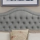 preview thumbnail 9 of 19, Moser Bay Murphy Grove Diamond Tufted Queen / King Upholstered Panel Bed