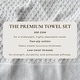 preview thumbnail 52 of 193, Linery & Co. Cotton Diamond Waffle Texture Bath Towels.
