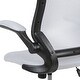 preview thumbnail 52 of 51, Mid-back Mesh Ergonomic Flip-up Arms Drafting Chair