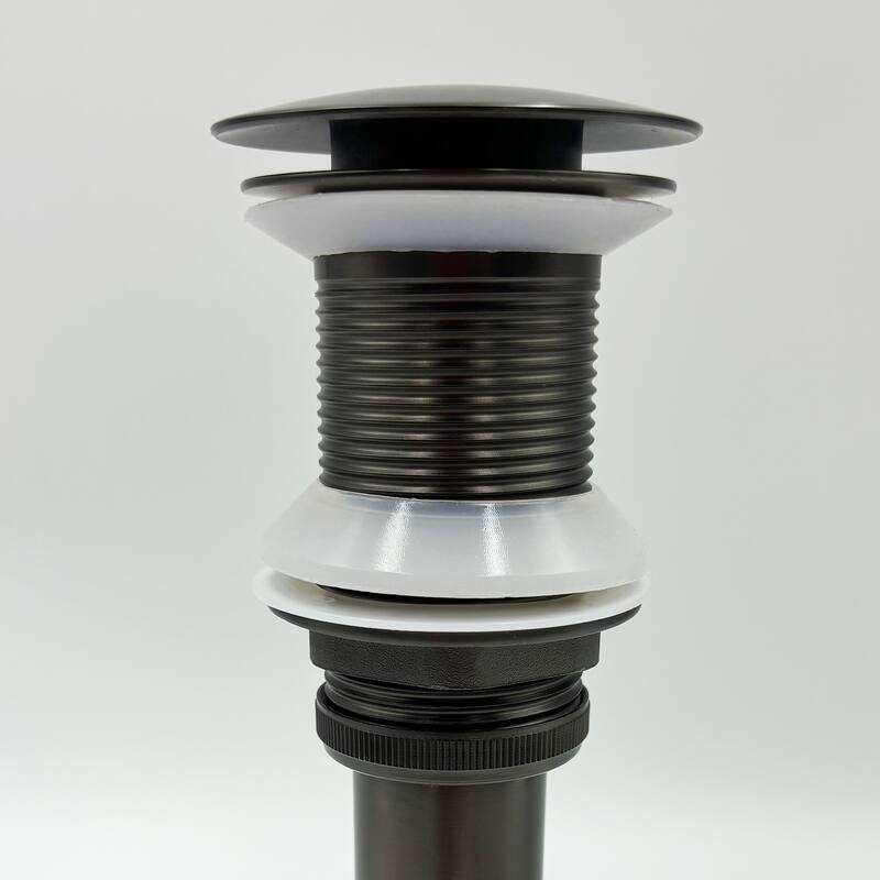 2 Pcs Bathroom Sink Drain Without Overflow, Vessel Sink Lavatory Vanity Pop Up Drain Stopper,304 Stainless Steel