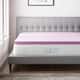 Lucid Comfort Collection Lavender and Aloe Memory Foam Mattress Topper