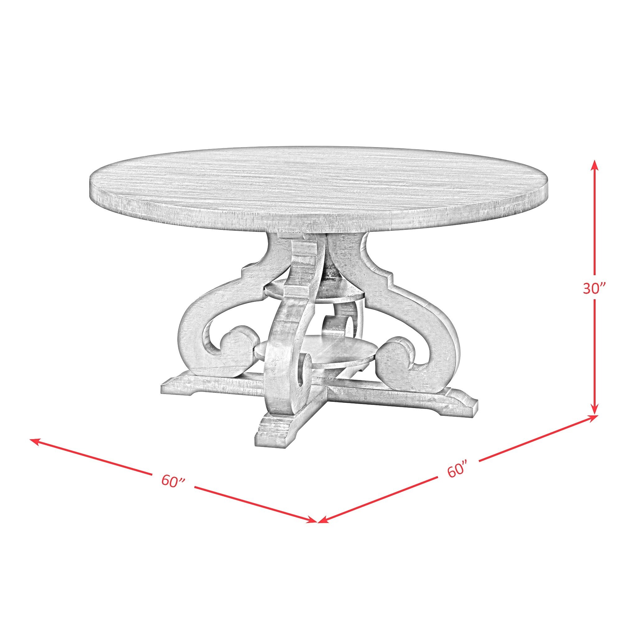 Society den stanford sales round dining set