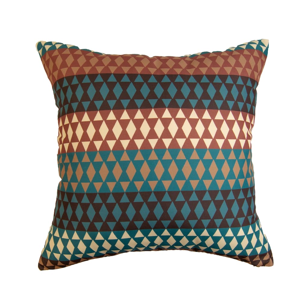 Your Lifestyle by Donna Sharp Mahogany Desert " Diamond" Polyester Decor Pillow Cover