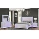 preview thumbnail 10 of 11, Opium Modern Style 4PC/5PC Bedroom Set with Crystal Accents and Ambient LED Glow