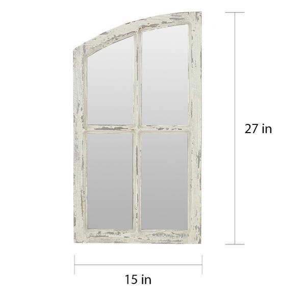 Jolene Arched Window Pane Mirrors (Set of 2) On Sale Bed Bath