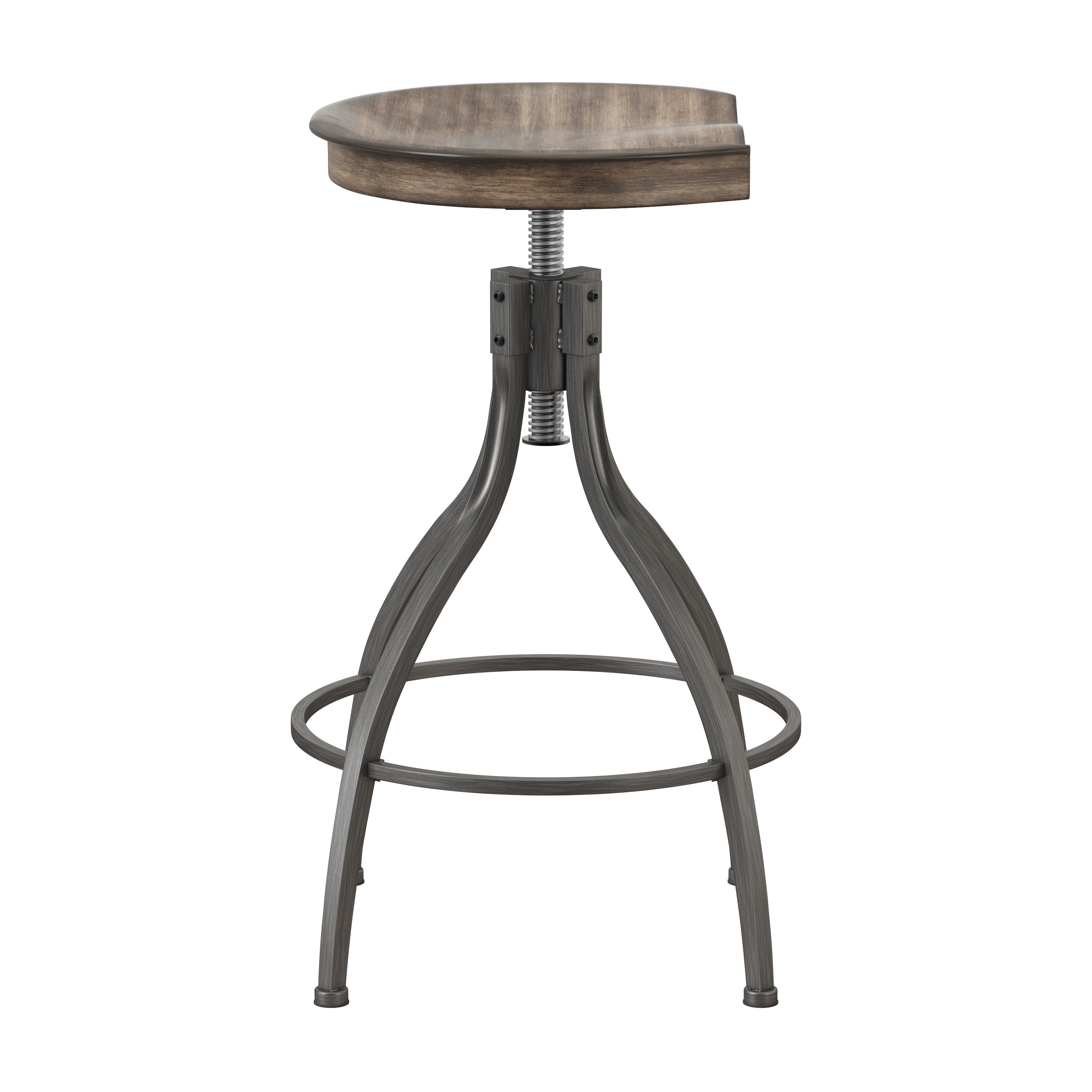 Worland adjustable swivel backless hotsell stool