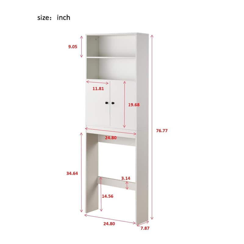 Over The Toilet Storage Cabinet