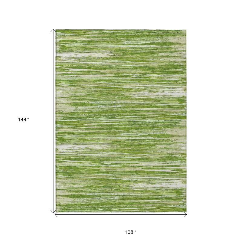 HomeRoots Striped Transitional Rectangle Outdoor Rug