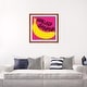preview thumbnail 20 of 18, iCanvas "Banana Yellow Pink Fruit Coloring Illustration" by Art Mirano