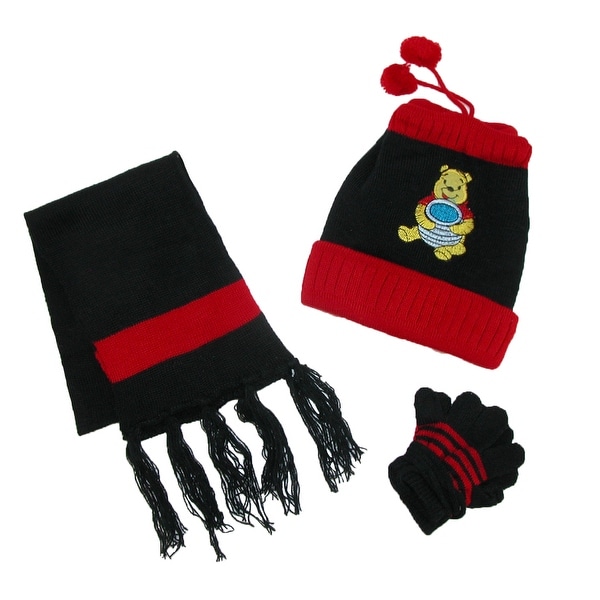 children's all in one hat scarf and gloves