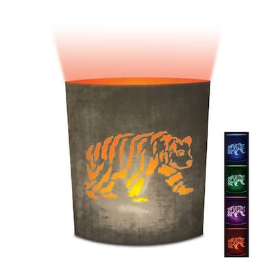 Cota Global Black Bear LED Decorative Lanterns - 5.1 inch x 6.3 inch