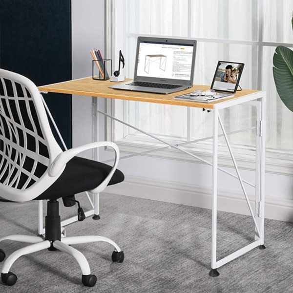 NOVA FURNITURE Folding Home Office Computer Desk for Urban Apartment and Dormitory. Opens flyout.