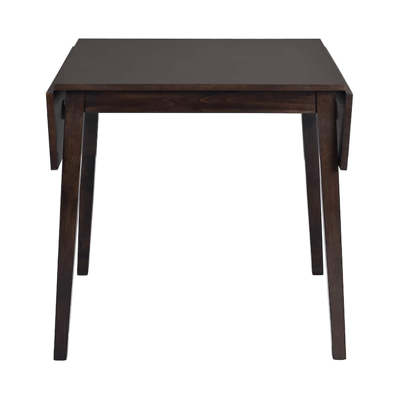 Extendable Dining Table, Folding Kitchen Table with Rubberwood Legs, Space-Saving Dinner Table(Only Table)