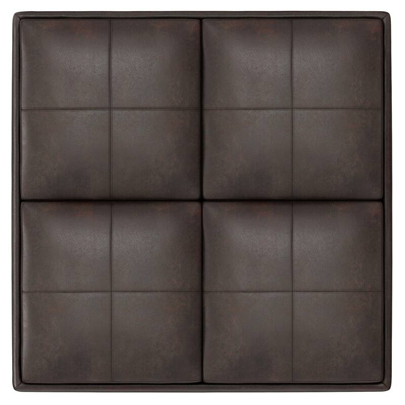 WYNDENHALL Franklin Wide Contemporary Table Ottoman