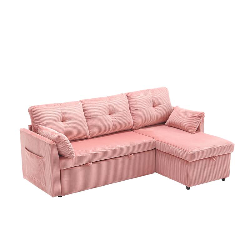 Modular Sectional Sofa L Shaped Modular Couch with Reversible Chaise