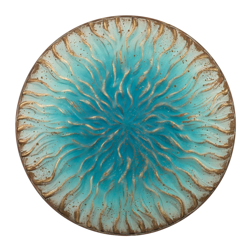 Blue Wave Wall Decor 36