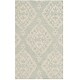 preview thumbnail 33 of 39, SAFAVIEH Handmade Micro-Loop Cait Wool Rug 2'6" x 4' - Light Blue - Rectangle