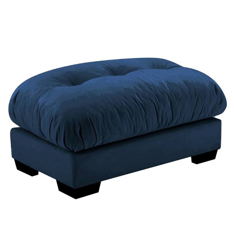 Modern Sectional Couch Comfortable Upholstered Sofa Set with Lumbar Pillow and Throw Pillow for Living Room