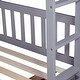 preview thumbnail 19 of 58, Bunk Bed with 2 Storage Drawers Under Bed,Detachable Beds,Full over Full for Bedroom
