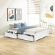 preview thumbnail 24 of 49, Full Kids Platform Bed with Twin Trundle and 2 Drawers