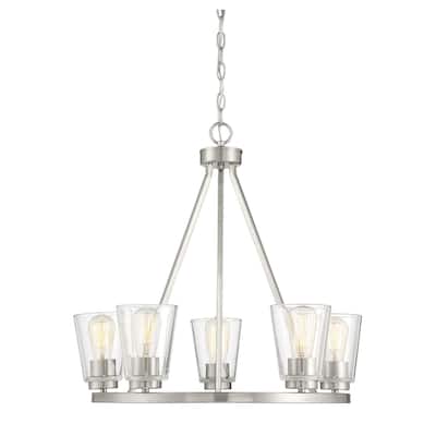 Savoy House Calhoun 5 Light 25" Wide Ring Chandelier