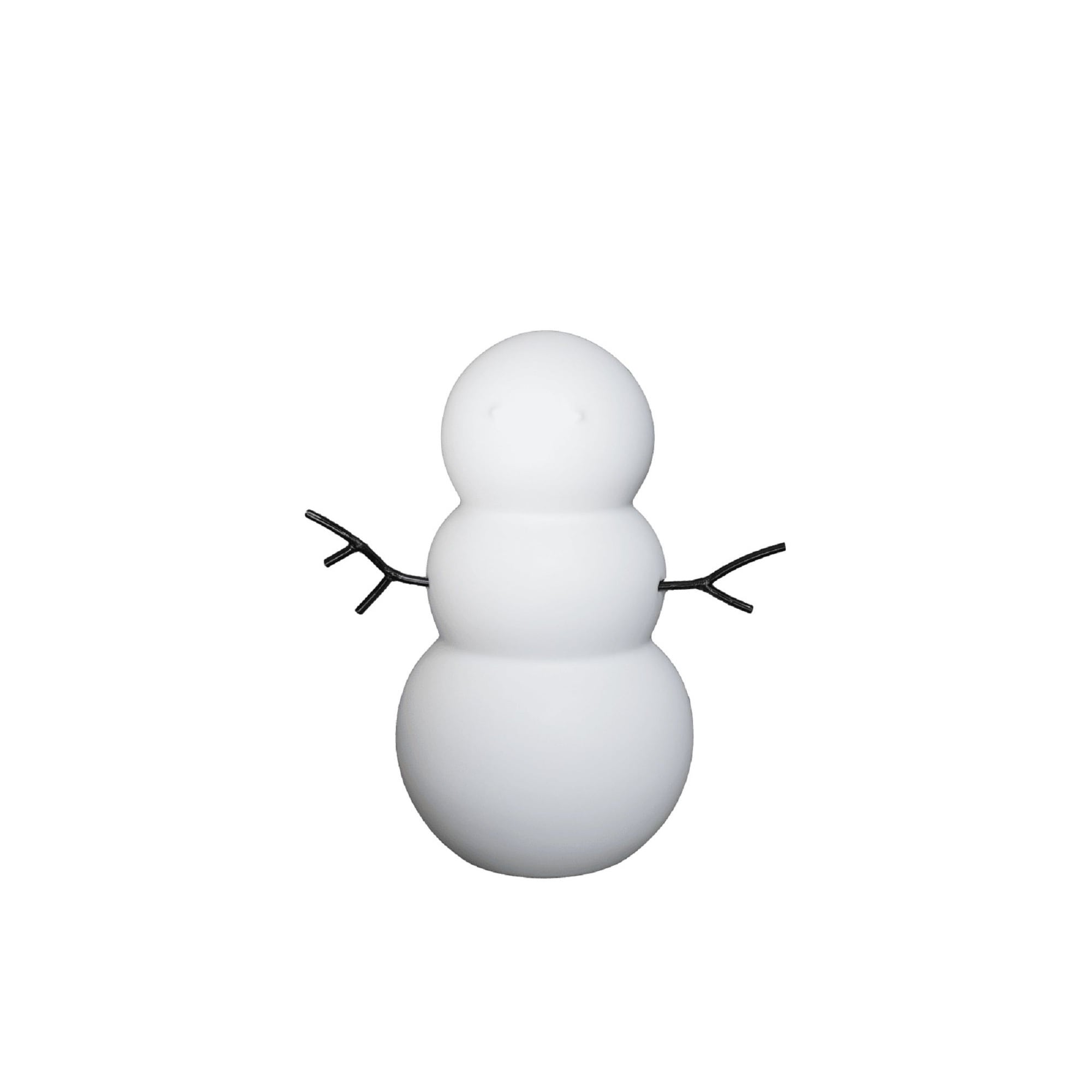 Ceramic Snowman Christmas Tabletop Figurine - 6.5