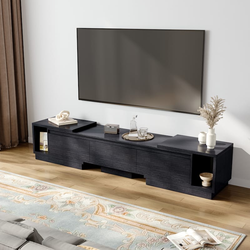 65.3''W Extendable Media Console TV Stand