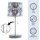 preview thumbnail 3 of 4, Marvel Avengers Kids Table Lamp - Grey