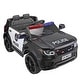 preview thumbnail 15 of 26, Electric Police Car for Kids with Remote Control, Lights, Music & Siren, 12V Battery Powered