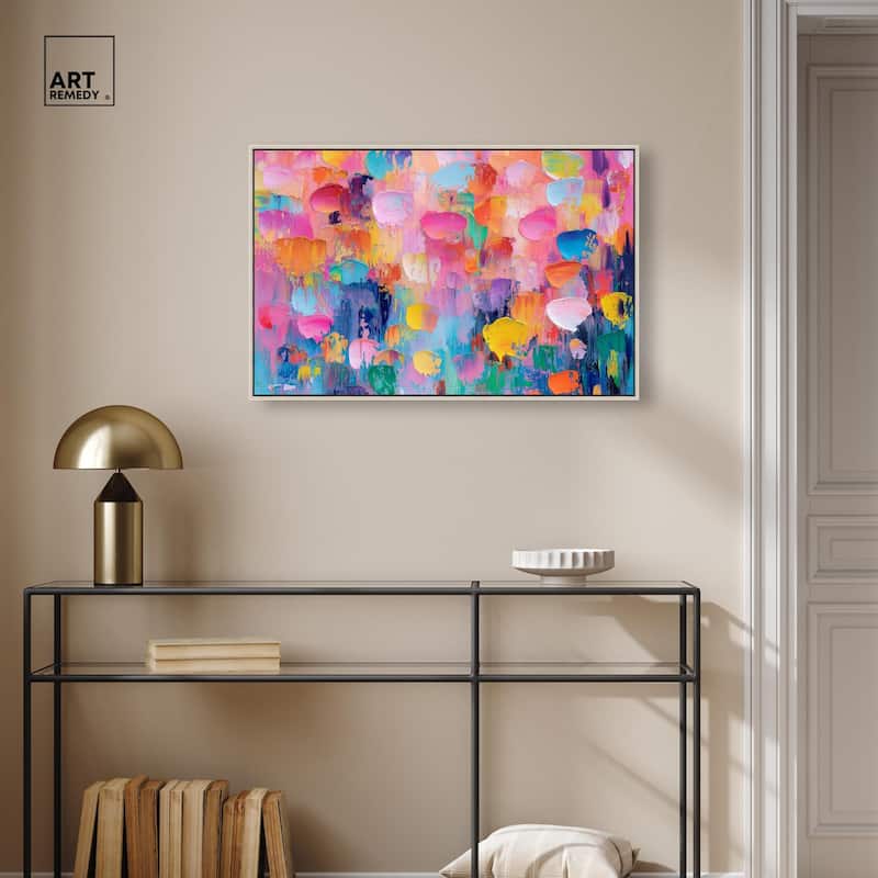 Jubilee of Colors Canvas by Art Remedy
