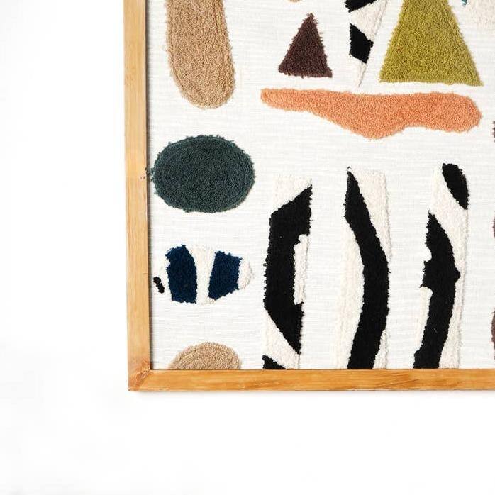 Organic Impressions Wall Art - Orange