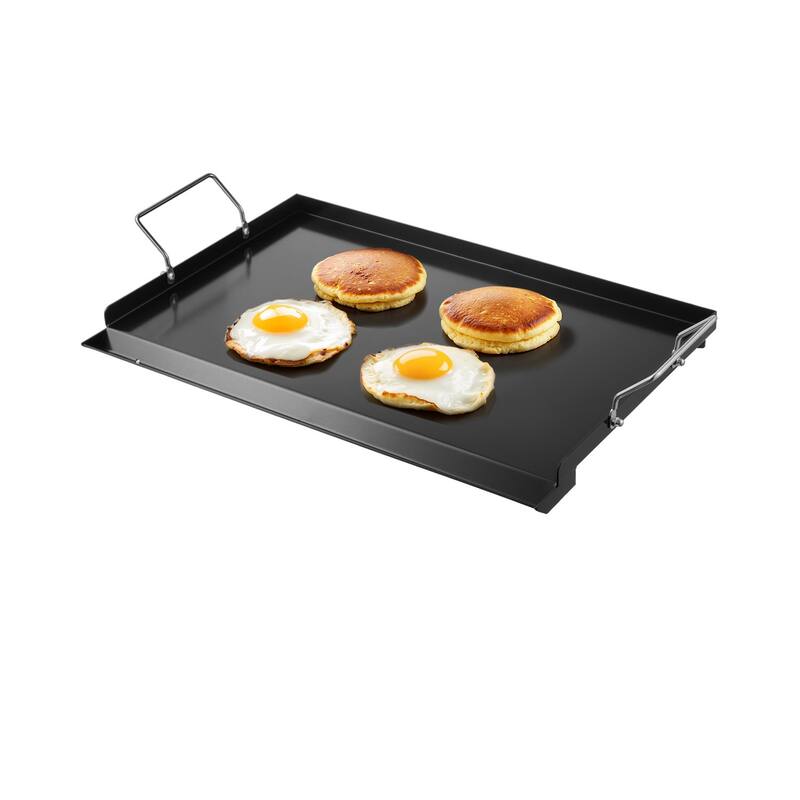Anmytek Steel Flat Top Griddle BBQ Grill Pan Cookware