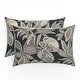 preview thumbnail 7 of 5, Pillow Perfect Outdoor/Indoor 100% Polyester Throw Pillow, Weather Resistant, Fade Resistant 11.5" X 18.5" X 5" - Crestwood Rattan