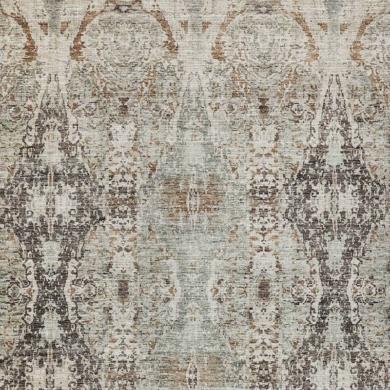 HomeRoots Floral Transitional Rectangle Outdoor Rug