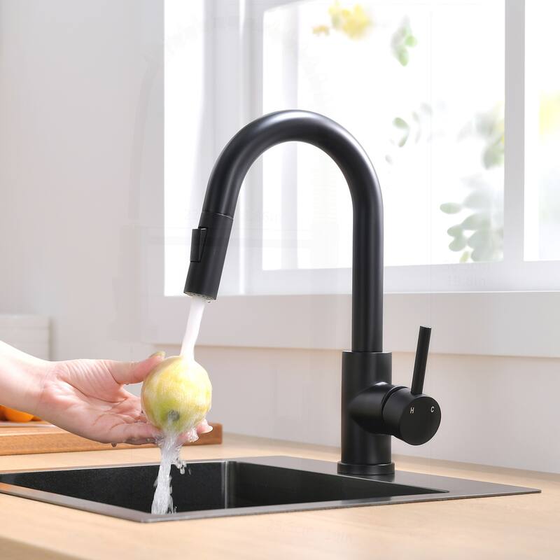 Versatile Sink Faucet with Pull Down Sprayer