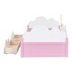 preview thumbnail 10 of 32, Twin Size Daybed with 2 Storage Drawers & Clouds Decor, Wood Kids Twin Bed, Twin Storage Platform Bed Frame for Kids Girls Boys