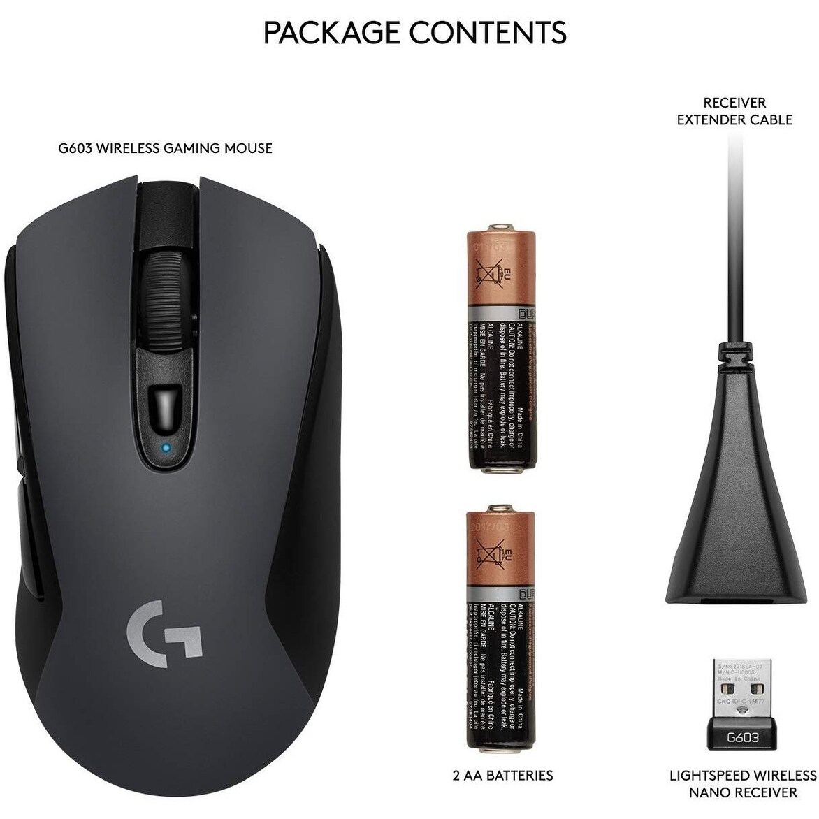 Logitech G603 Bluetooth Mouse G603 Bluetooth Mouse Logitech G603 Bluetooth Mouse G603 Bluetooth Mouse