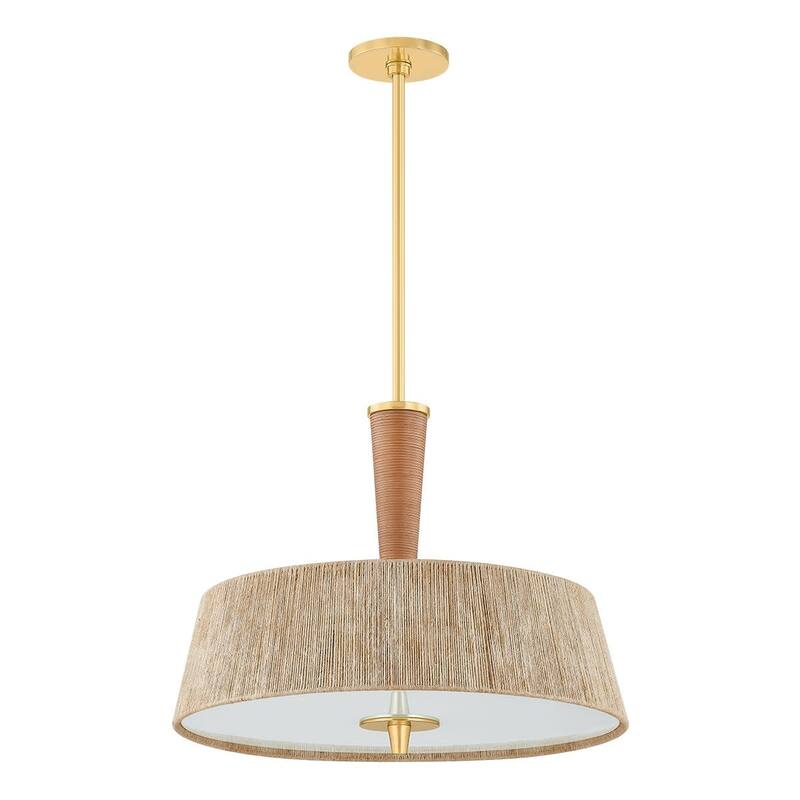 Hudson Valley Lighting CB9522 George 3 Light 22" Wide Pendant with