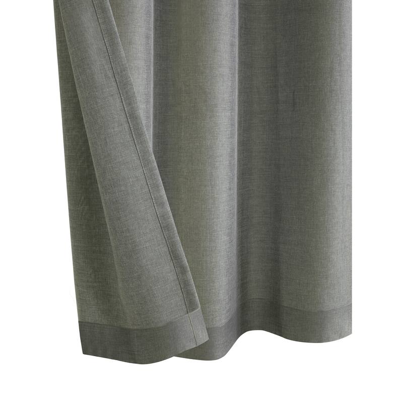 Milo Light Filtering Grommet Curtain Panel