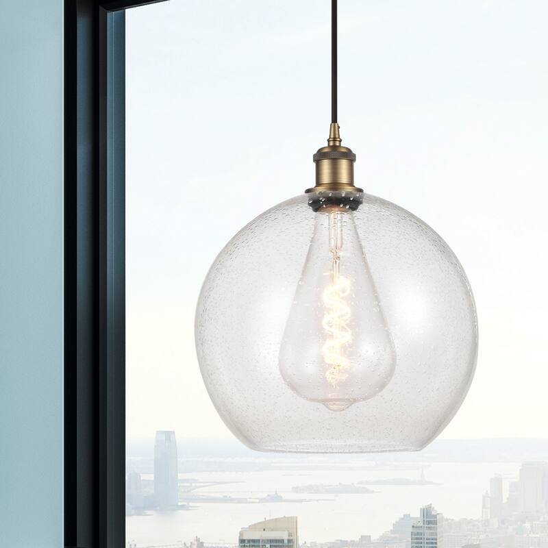 Innovations Lighting Ballston Athens 1 Light 12" Cord Hung Mini Pendant
