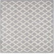 preview thumbnail 91 of 167, SAFAVIEH Handmade Cambridge Prudie Modern Moroccan Wool Rug 6' x 6' Square - Silver/Ivory