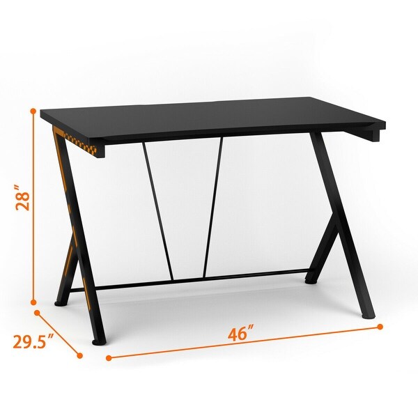 Costway Gaming Desk Computer Desk PC Laptop Table Workstation Home