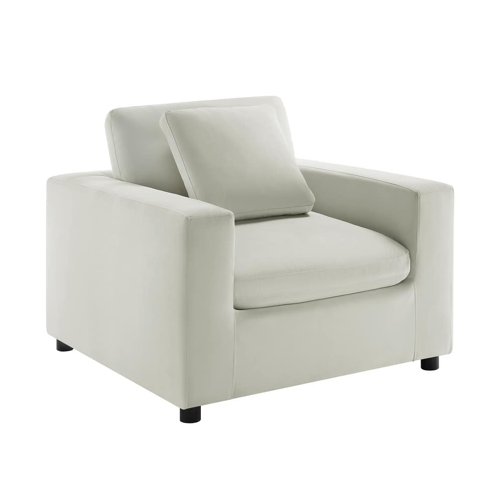 Cambrai Modern Fabric Arm Chair by Greyson Living.