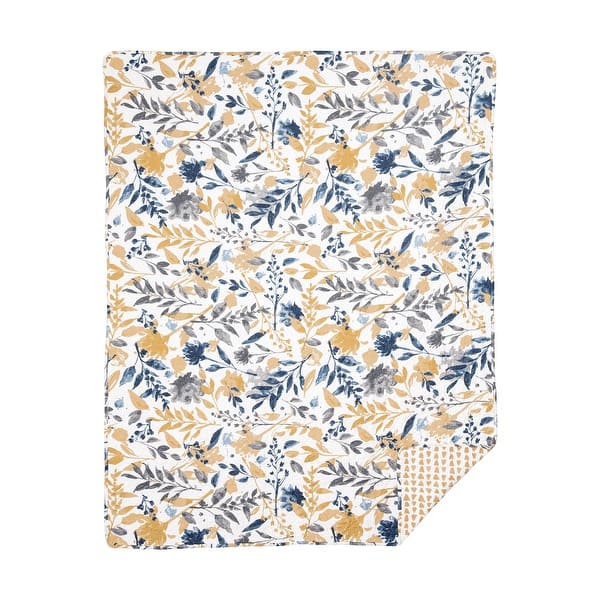 slide 2 of 4, Natural Home Cotton Quilted 48" x 60" Throw Blanket