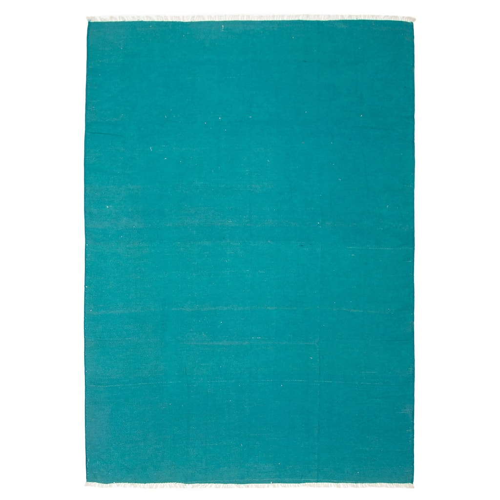 Ankara FW Teal Kilim 5'9" x 8'1" - 5'9 x 8'1