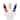 Patriotic Mini Christmas Light Set - 20' White Wire - 100ct