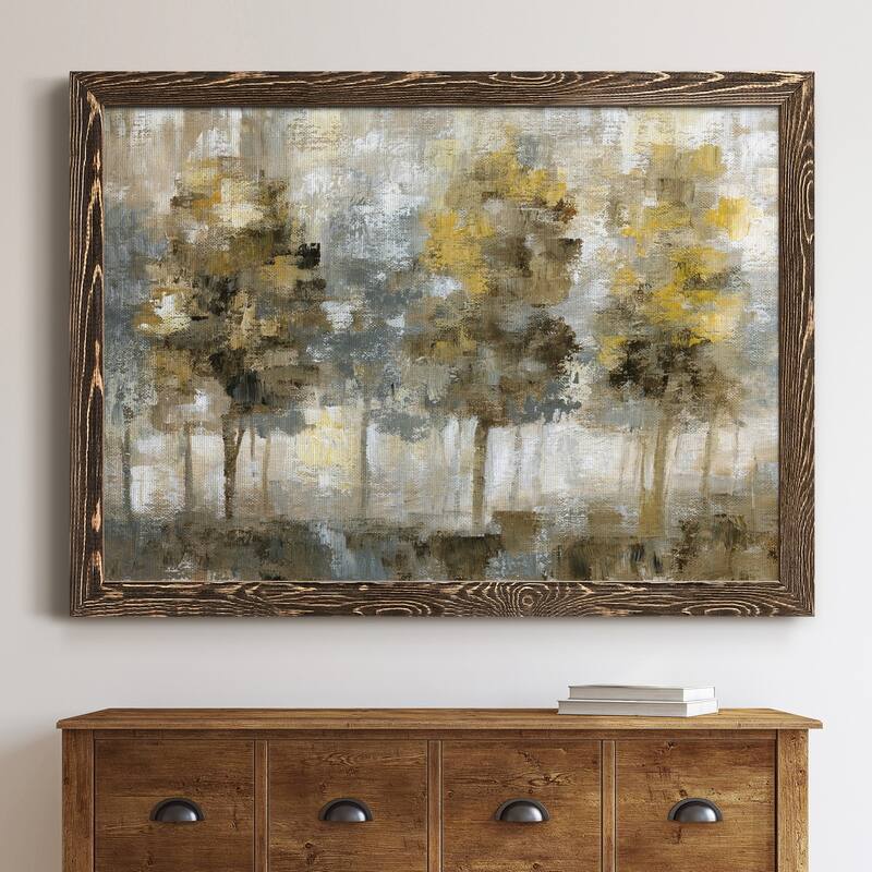 Linen Trees-Premium Framed Canvas - Ready to Hang