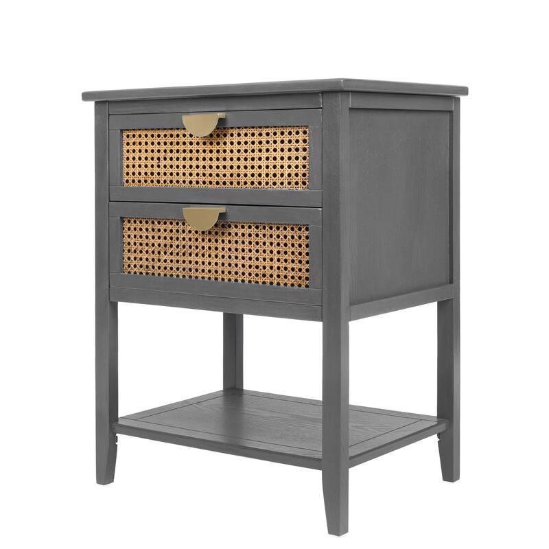 2 Drawer Side End table